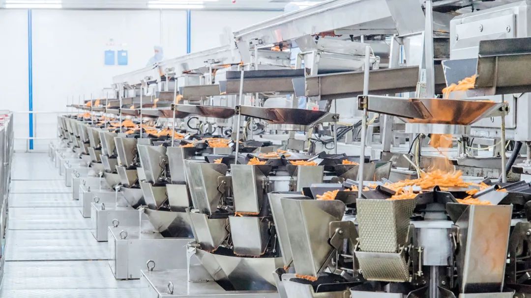 △衛龍生產車間